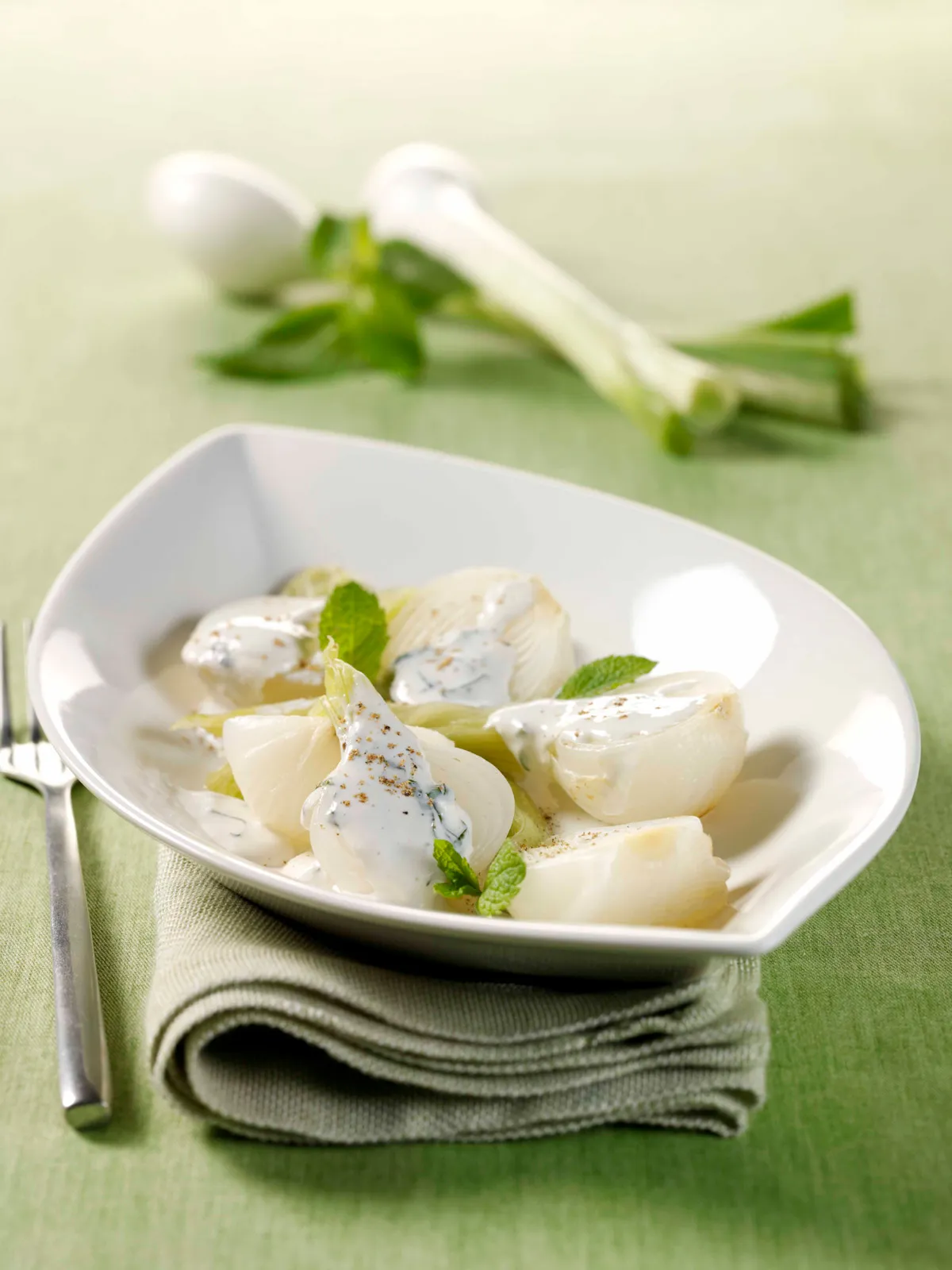 Cipollotti glassati alla menta
