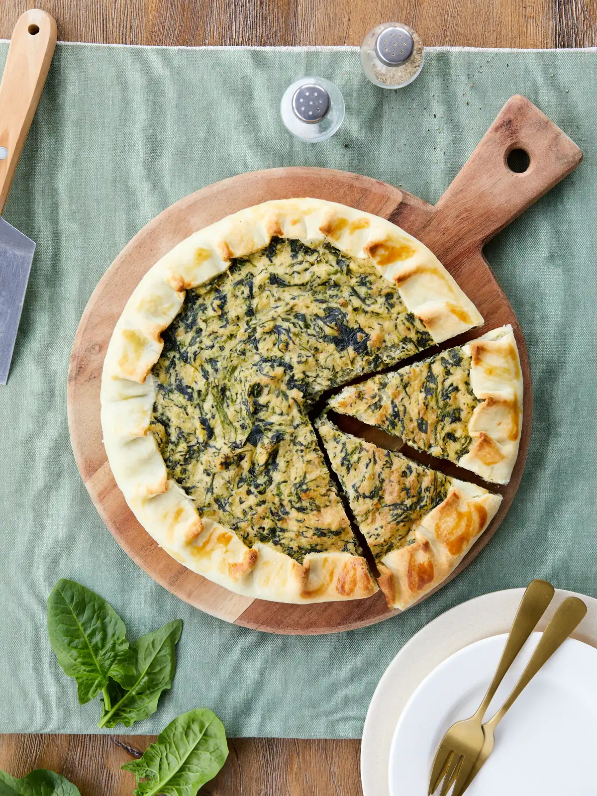 Torta Salata con Spinaci