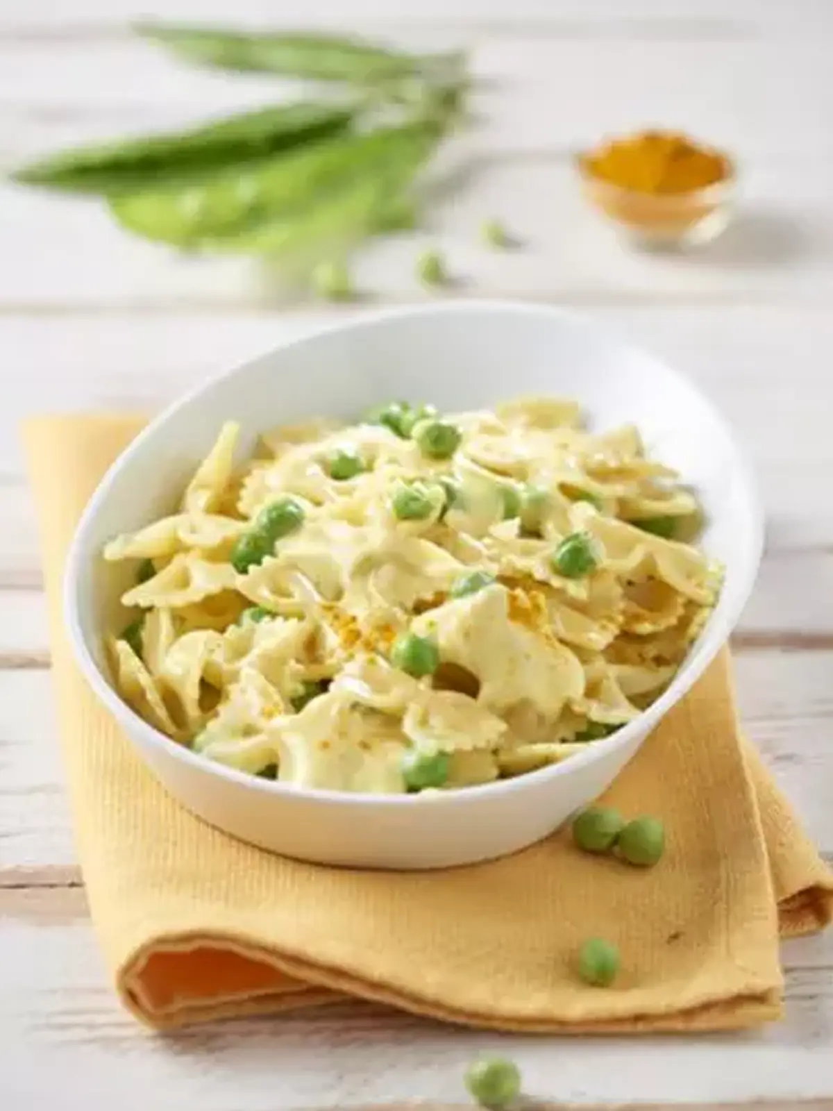 Farfalle Vegetariane alla Curcuma