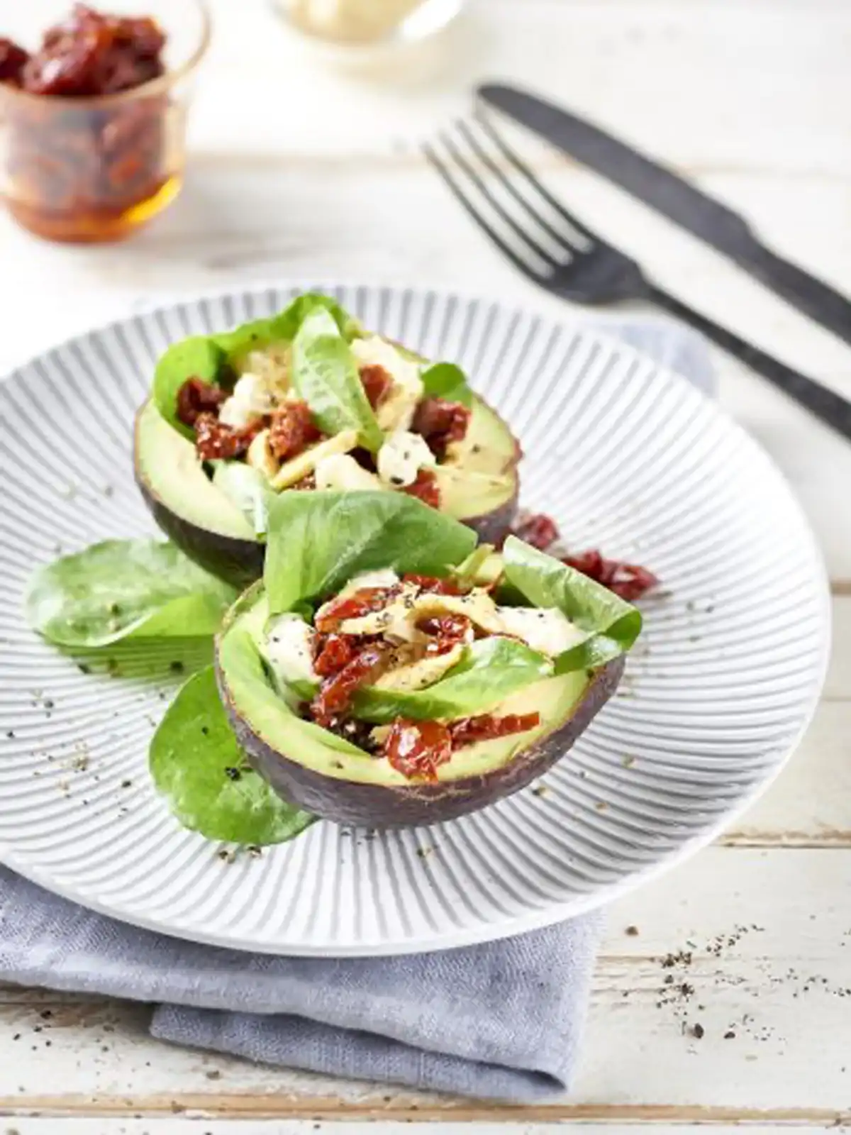 Insalata di Avocado Vegana